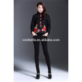 Stilvolle China-Fabrik OEM-Winter-unten Jacke u. Mantel gedruckte Blume klassische unten Jacke